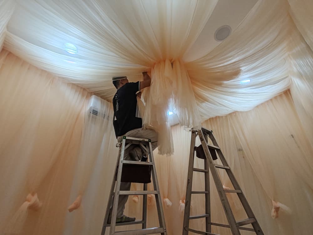 UNDERLAYER ARABIAN SHEER CURTAIN